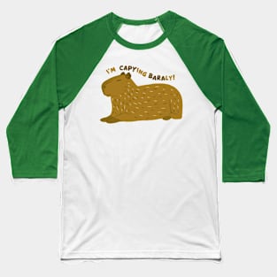 Some capybara mood Baseball T-Shirt